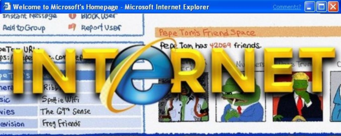 THE INTERNET - $EXPLORER Banner